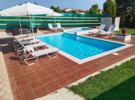 Maria Lemoni swimming pool apartment