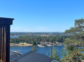 Moderne Leilighet med panorama utsikt check -In 24 h, hotel a Sandefjord