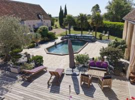 Chambres d'hôtes L'Escale Charmante, casa de hóspedes em Choussy