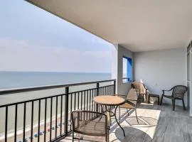 Myrtle Beach Condo with Community Pool and Ocean Views