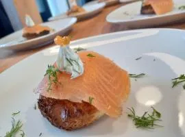 La maison de l'île d'Orléans -- déjeuner gastronomique à l'aveugle