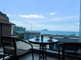 A401-Silk Condo Aonang, Sea view - 5 mins to beach, hotell i Krabi