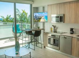 Luxury Oceanview Studio at Miami Design District, serviced apartment in Miami