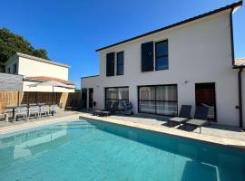 Villa 4 chbres avec piscine (10), feriebolig ved stranden i Saint-Augustin