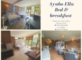 Ayubo Ella - Bed & Breakfast