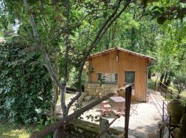 Cabane atypique pour séjours déconnectés, hotel with parking in Chazelles