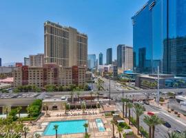 Stunning Balcony Strip View MGM Signature * Free Valet、ラスベガスのアパートホテル