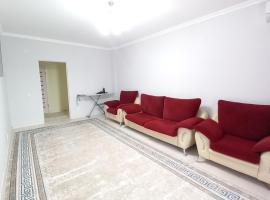 3х комнатная квартира в жилом комплексе ОТАУ сити, holiday rental in Shymkent