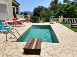 Villa de 2 chambres avec piscine privee jardin clos et wifi a Merindol