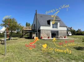 Logement pour 4 idéal GR34: Saint-Pabu şehrinde bir otel