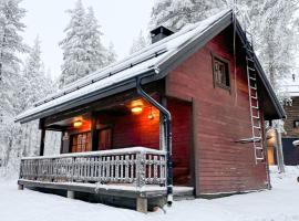 Black Work Levi Autti, cabin in Kittilä