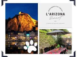 L'ARIZONA Dinant - Appart Arizona, Studio Montana, Loft Nevada - Garden, Free Parking, Dog ok، فندق في دينانت