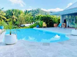 Villa Gaïa - petit coin de paradis créole avec piscine et Jacuzzi