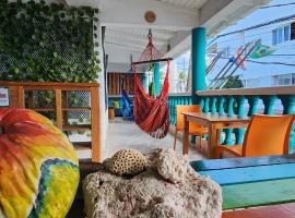 Karibbik Haus Hostel, albergue en San Andrés