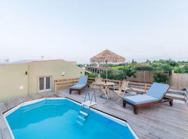 Alcyone Two Bedroom Country House with private pool, hotell i Kavrokhórion