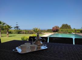 Villa Golf de Mogador - Piscine - Vue mer 180º, hotel golf di Essaouira