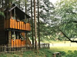 Čabar에 위치한 캠핑장 Treehouse KUPARI Nacionalni park Risnjak