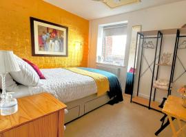 GOLD Penthouse Room 5min to Basingstoke Hospital, cheap hotel in Basingstoke