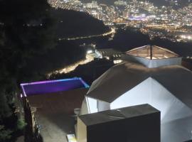 Glamping ecoglam Medellín, tented camp en Copacabana