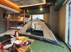 MolinHotels506 アクティビティを満喫できる札幌定山渓 天然温泉付- CampRoom S-Beds6