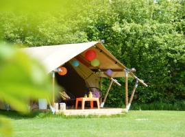 Mexicaanse Safaritent met Alpaca's, hotell i Paasloo