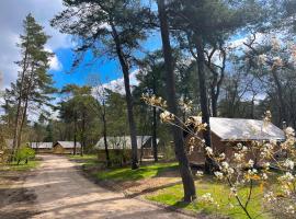 Huttopia De Veluwe, kamp v mestu Kootwijk