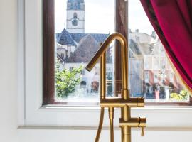 Sia Boutique Aparthotel、シビウのホテル