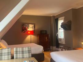 Les chambres des Grisons établissement sans contact, hotel en Quebec