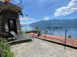 Idyllic studio with panoramic views, hotel in Ronco sopra Ascona