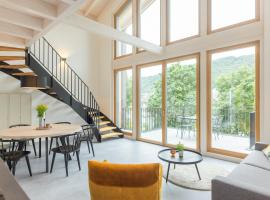 Ferienhaus MOSELLODGE, villa en Enkirch