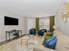 King Beds 2- Smart TVs-Free Parking-Patio, hotell sihtkohas Greensboro