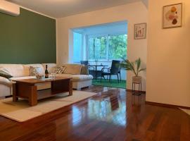 Tranquil verde – apartament w mieście Matulji
