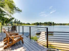 Gorgeous Long Lake Home with Dock, Kayak, SUP and More