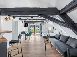 Ansbach में, होटल NUVANA FLATS - Loft 522 Dachterrasse mit Altstadtflair