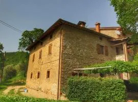 Farmhouse with stables horses and the ability to make horseback riding