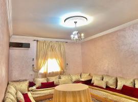 Appartement en résidence (shahid,clim,wifi…)，馬拉喀什的有停車位的飯店