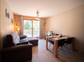Charmant T2 avec parking à Valmorel - FR-1-291-867, Hotel in Valmorel