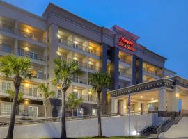 Hampton Inn & Suites Galveston, hotel West End környékén Galvestonban