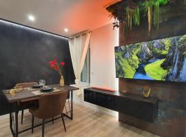 Le Vulcano : duplex lounge !, apartmán v destinaci Vesoul