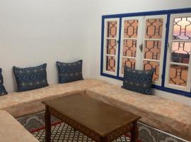 Inviting 1-Bed Apartment in Ksar sghir, leilighet i Ksar es Sghir