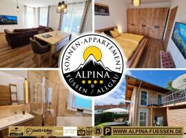 Alpina Sonnen-Appartements Füssen incl XL-Sonnen-Terrasse & Königscard: Füssen'de bir 4 yıldızlı otel