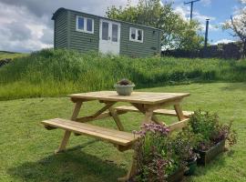 The Journeyman Luxury Shepherds Hut, hotel cu parcare din Barnoldswick