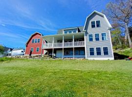 Bay View Home, feriehus i East Boothbay