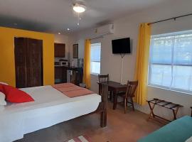 Amanda's Place Yellow Studio - Pool and Tropical garden, apartment in Caye Caulker