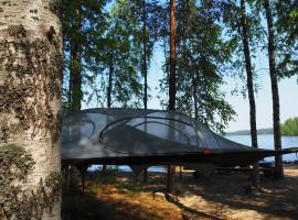 LevonMajat, luxury tent in Joensuu