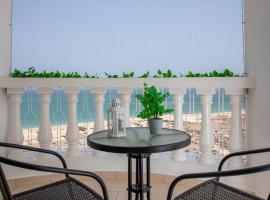 Amazing sea view studio, beach hotel in Ras al Khaimah