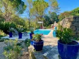 Azur Blue Villa; Rural Peace with private pool, hotell sihtkohas Peymeinade