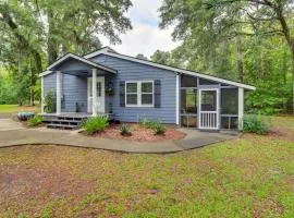 Bright Guyton Home with Private Yard and Hot Tub!