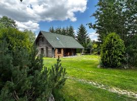 log cabin in Czech-Saxon Switzerland, villa in Šluknov