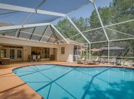 4 Mi to Rainbow Springs Dunnellon Villa with Pool!